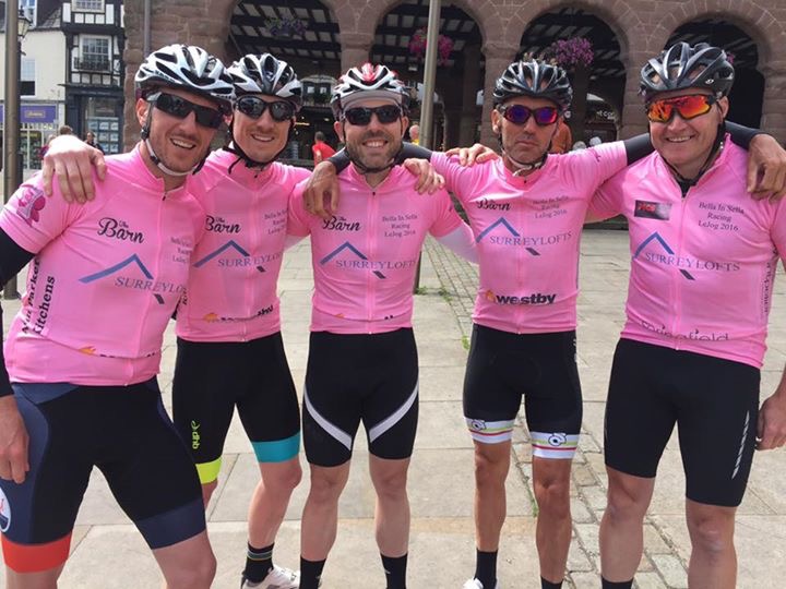 Surrey Lofts Sponsor Bella in Stella Bike Ride in aid of Breast Cancer