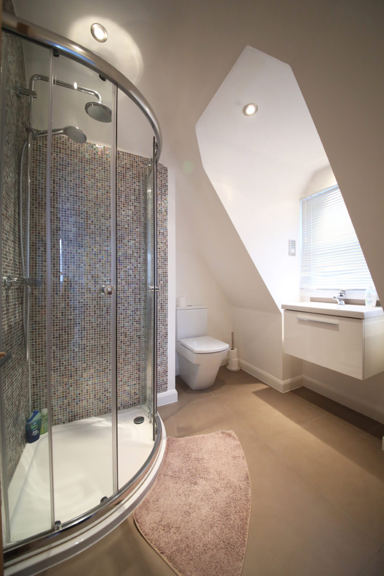 How a Bathroom can look in a Raynes Park Converted Loft