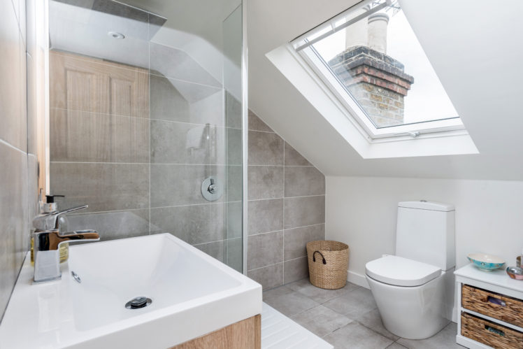 How a Bathroom can look in a Twickenham Converted Loft