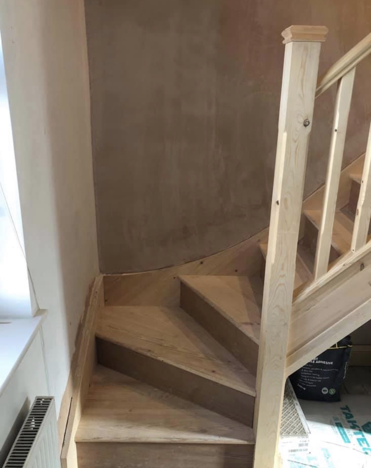 stairs leading to new Loft conversion in Sunbury